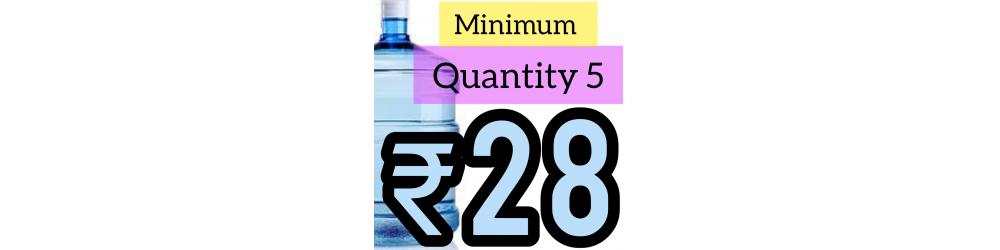 Minimum Quantity: 5+             ( ₹ 28)